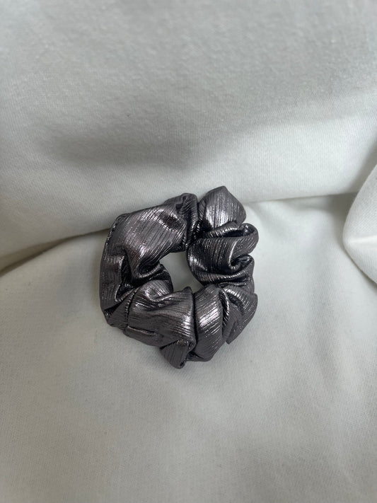 Mini Metallic Scrunchy