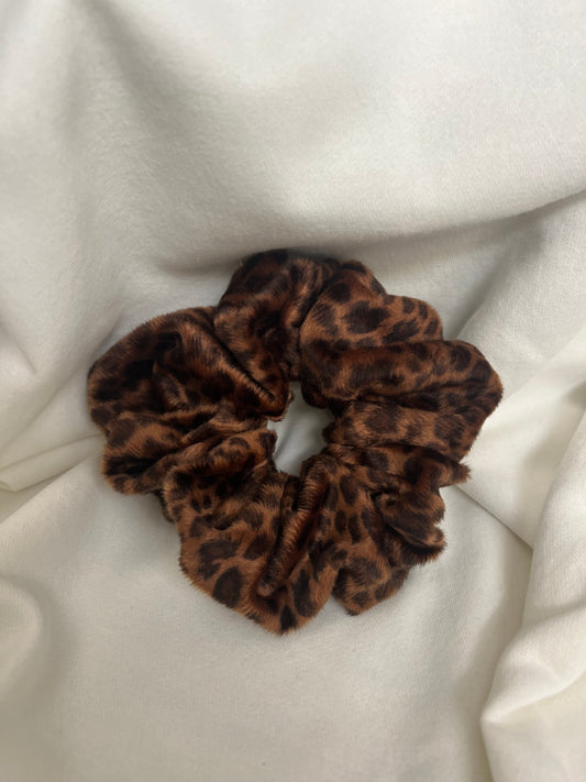 Leopard Print Large Scrunchie