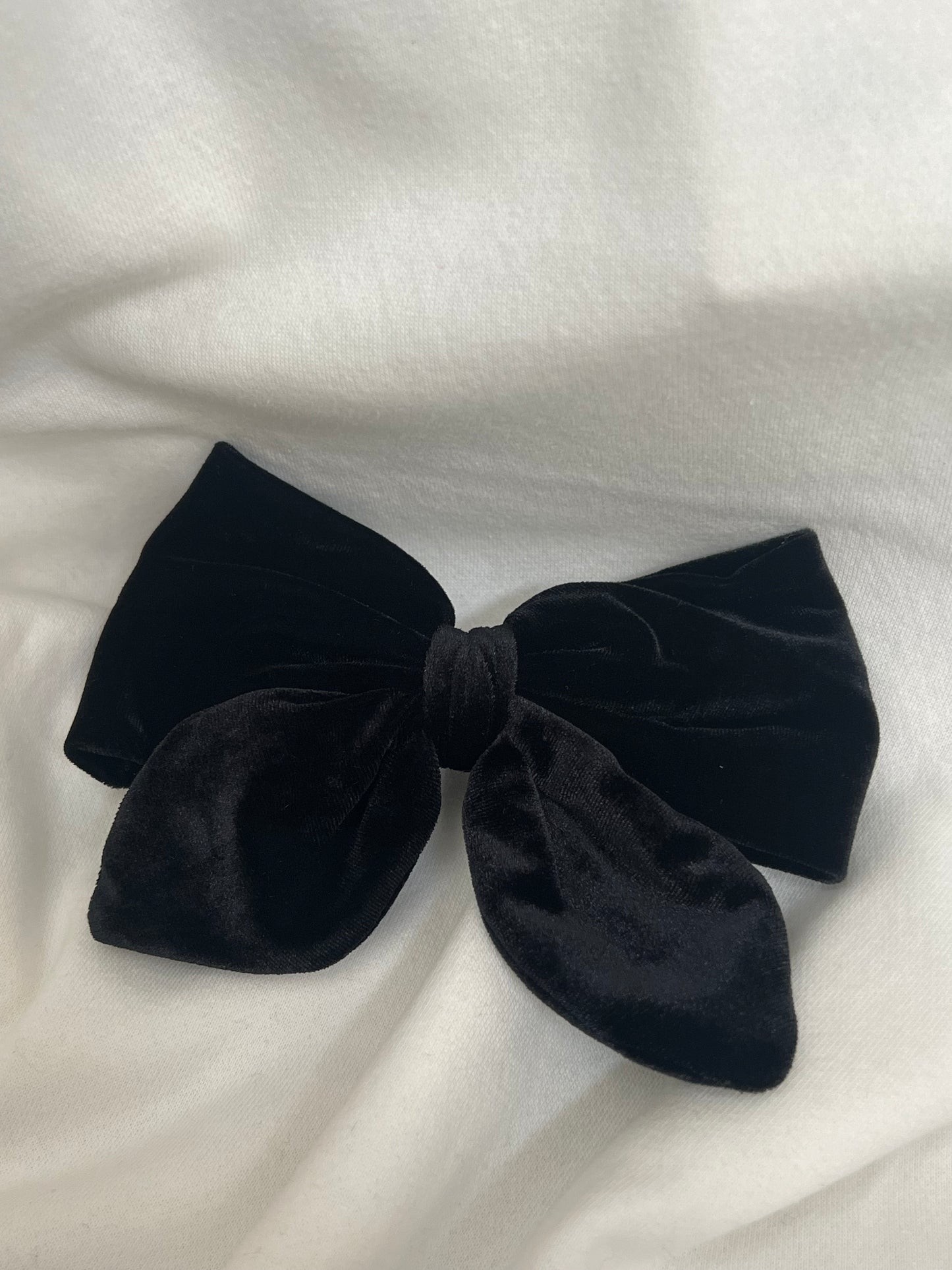 Satin Bow Hair Clip