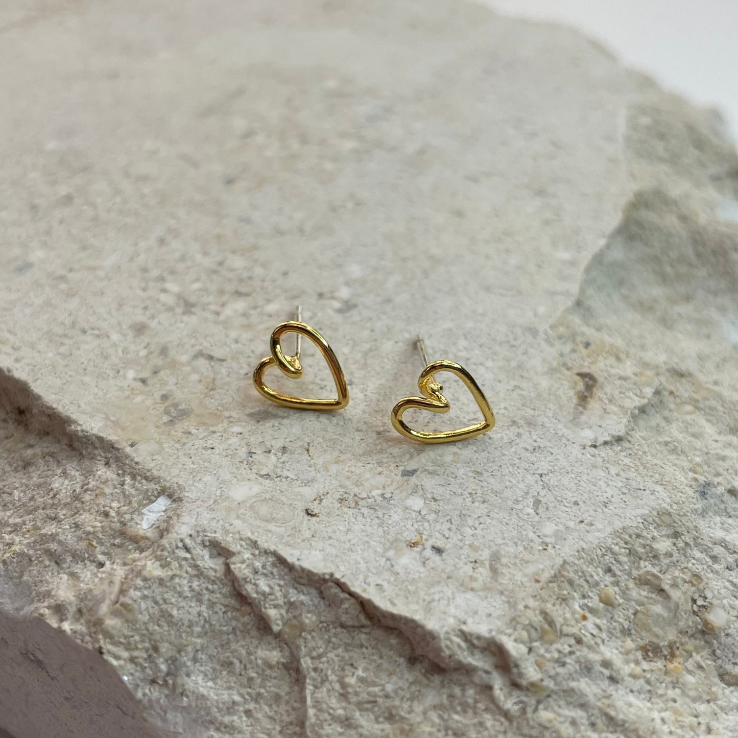 Piece of My Heart Stud Earrings