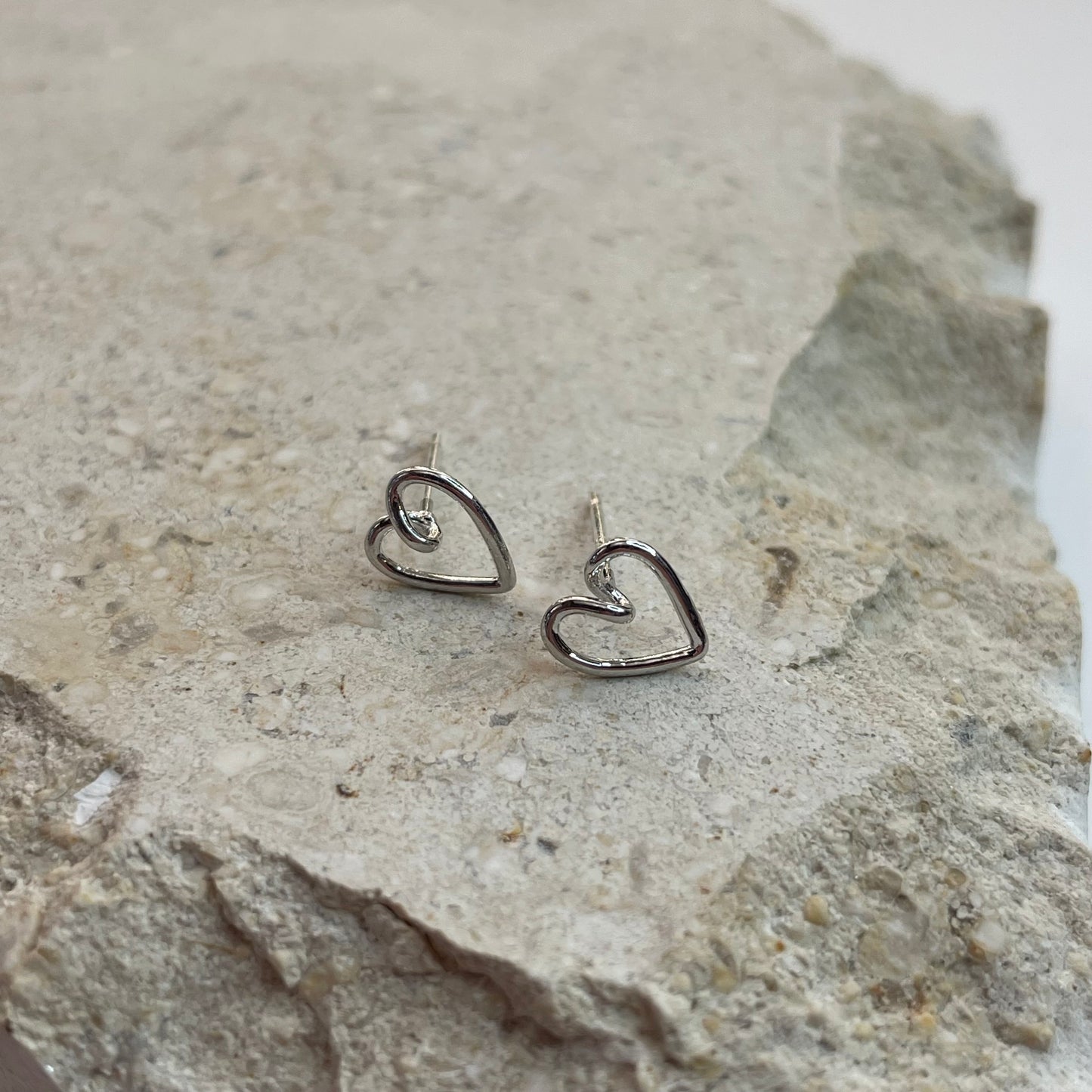 Piece of My Heart Stud Earrings