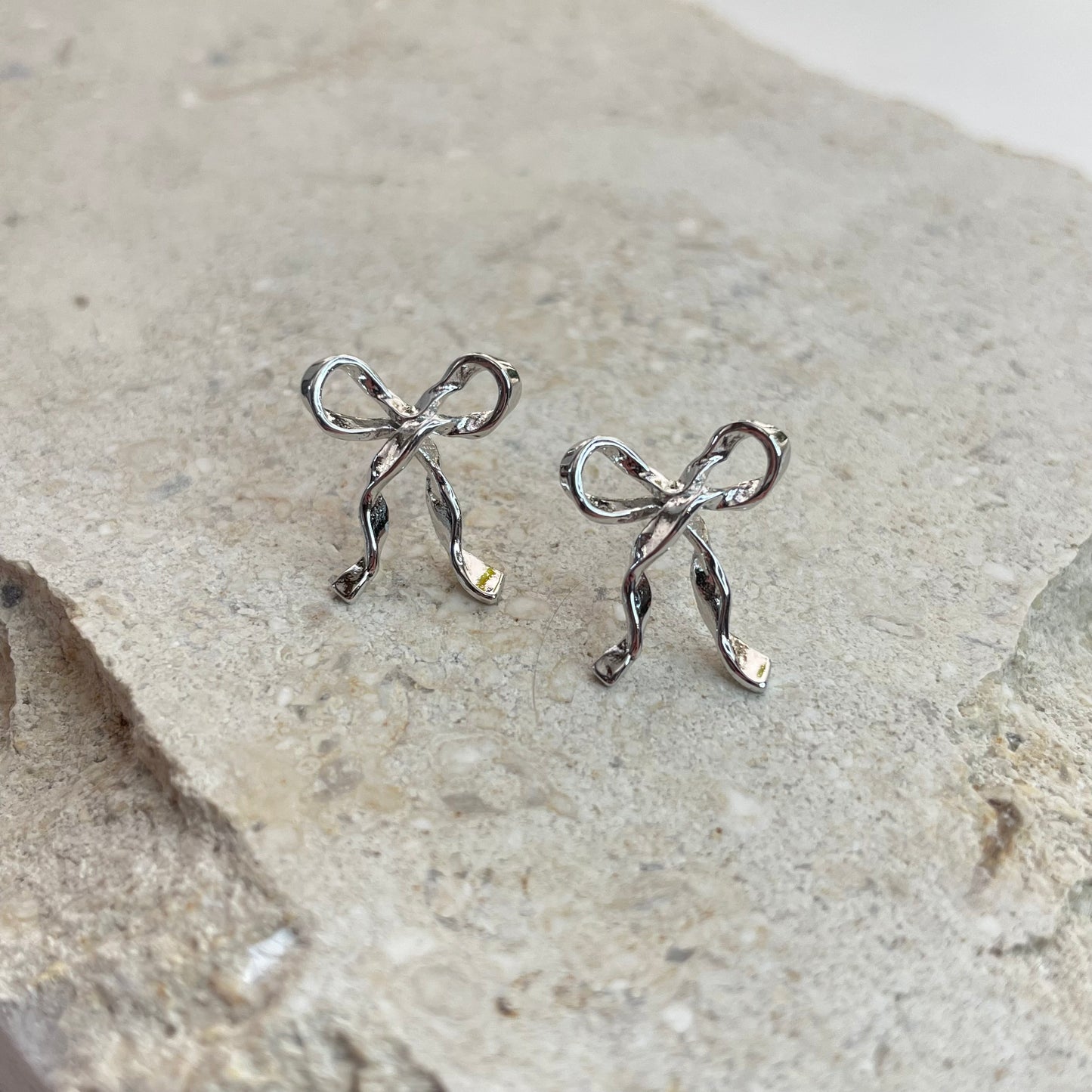 Ribbons & Bows Stud Earrings