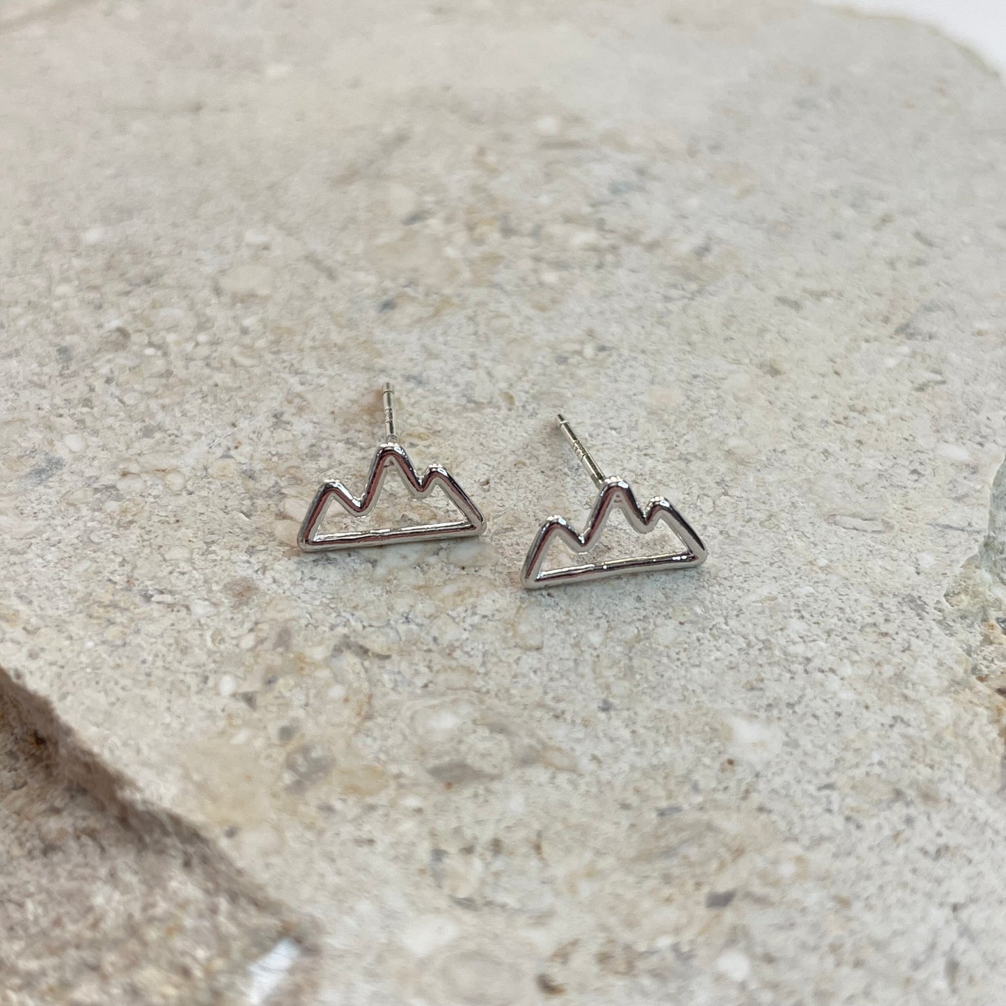 The Mountains Are Calling Stud Earrings