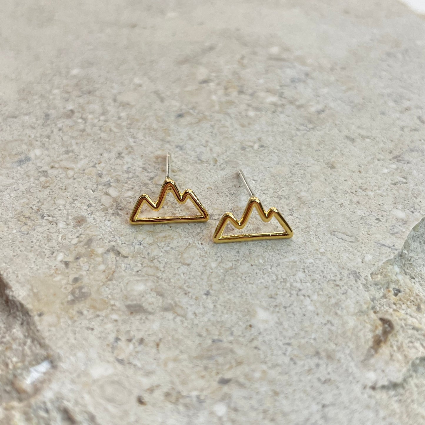 The Mountains Are Calling Stud Earrings