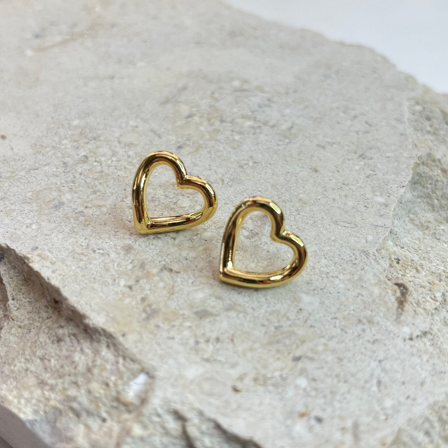 Shape of My Heart Stud Earrings