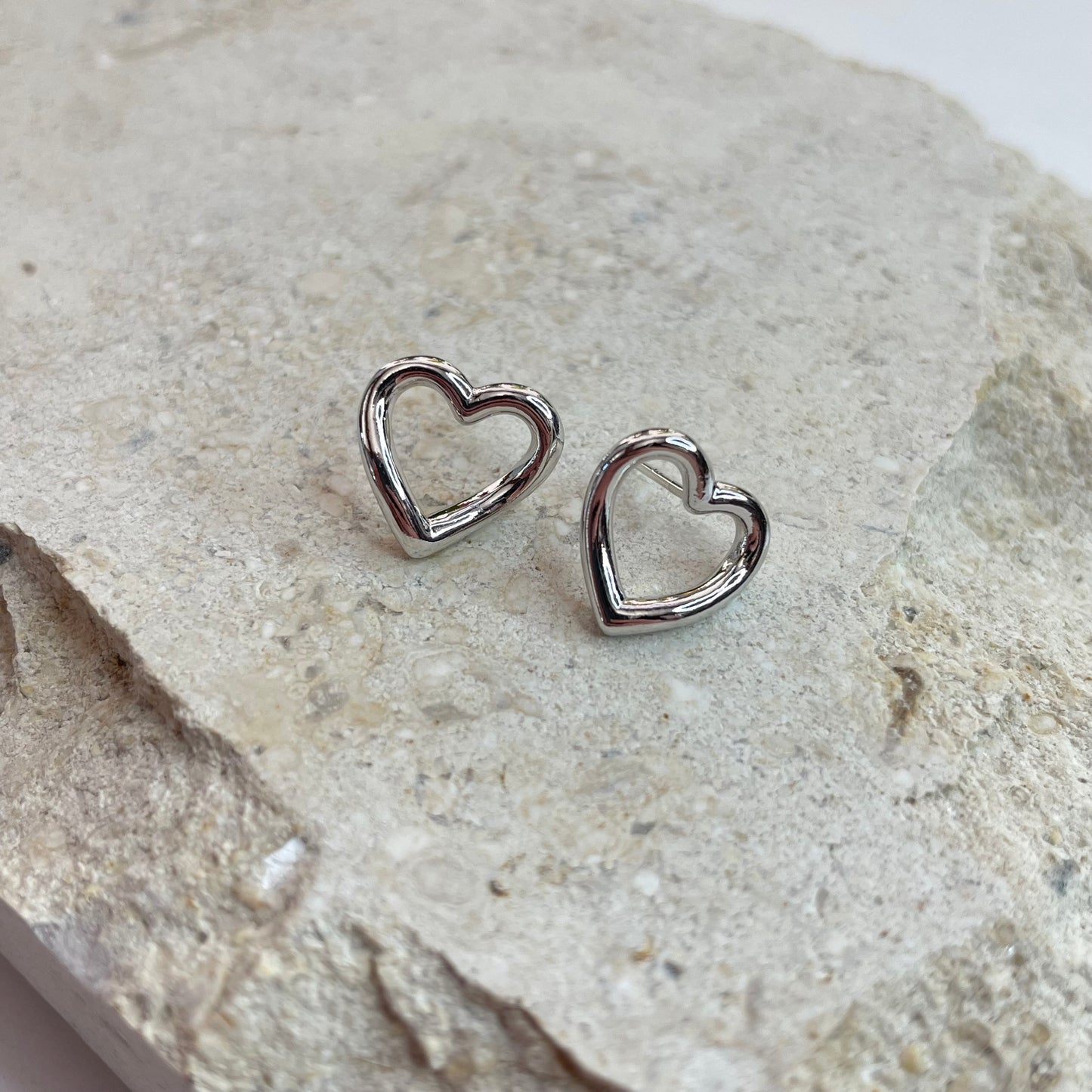 Shape of My Heart Stud Earrings