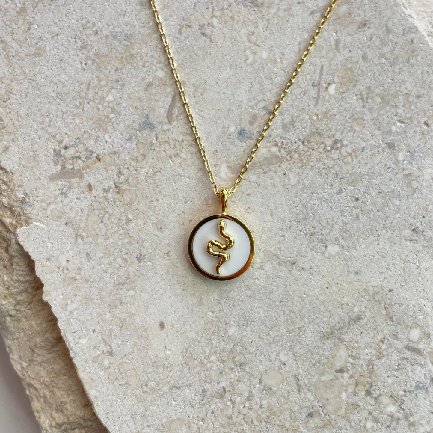 Serpent Pendant Necklace