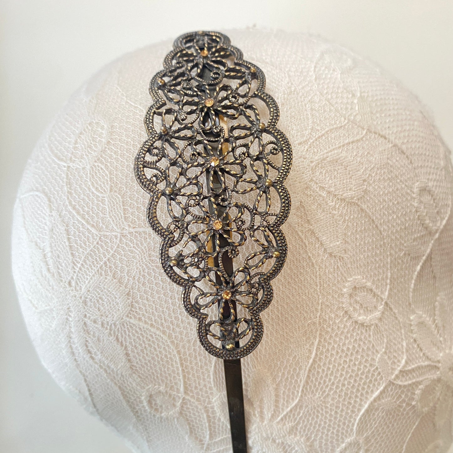 Metal Lace Headband