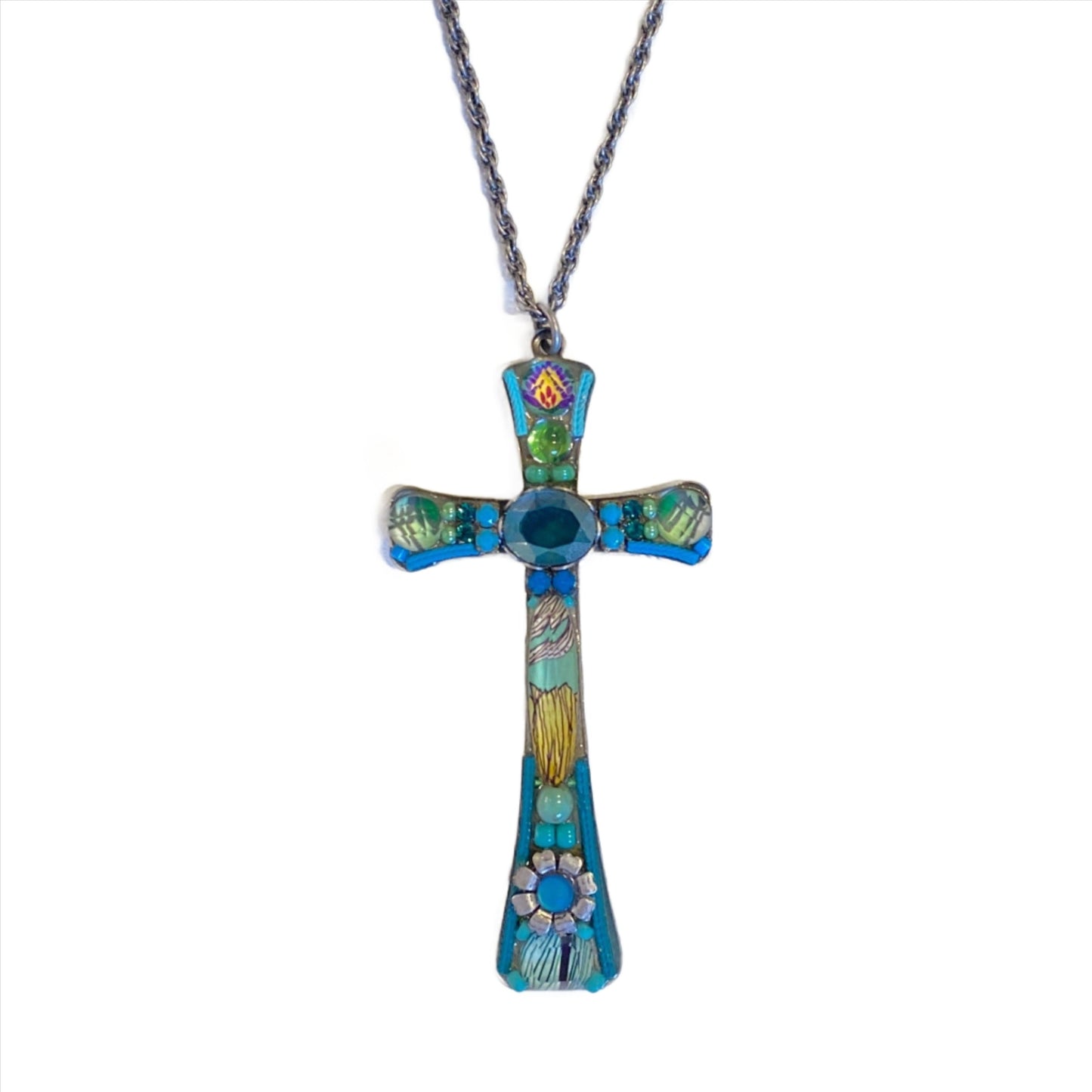 XL Cross Necklace Ayala Bar