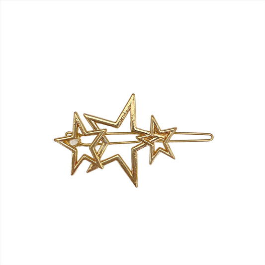 Hair Clip - Three Stars