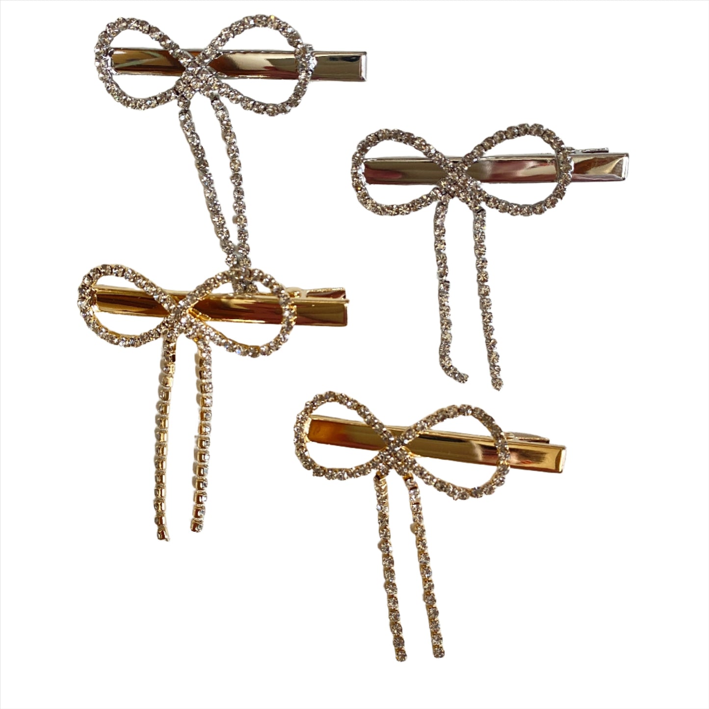 Tennis Bow Hair Barrette | Set of 2