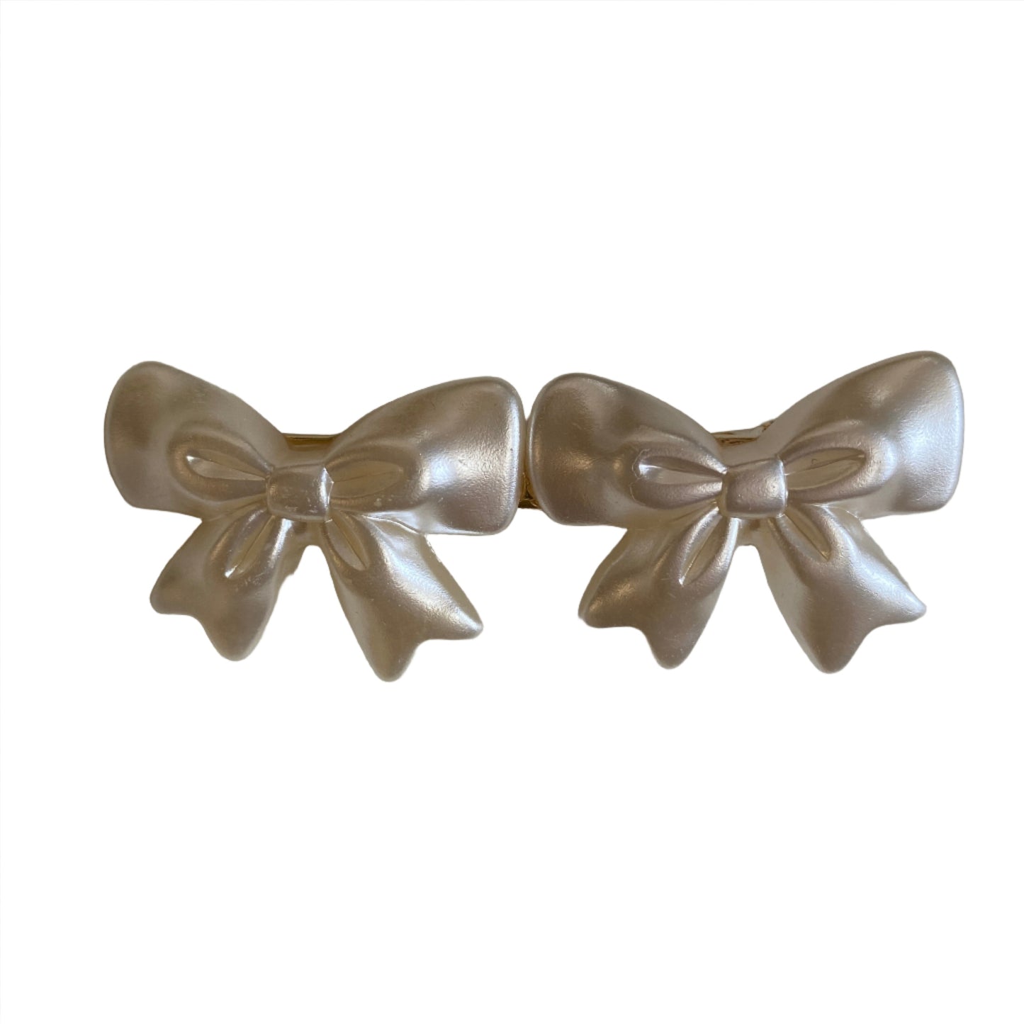 Satin Bows Hair Barrette | Set of 2