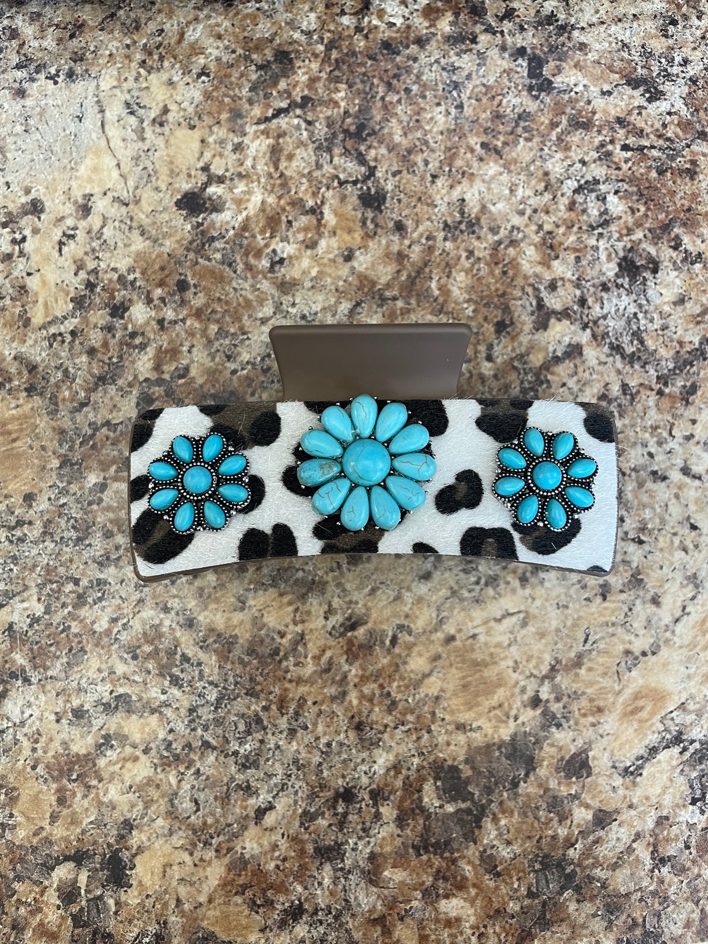 Western Daisy Claw Clip - Medium