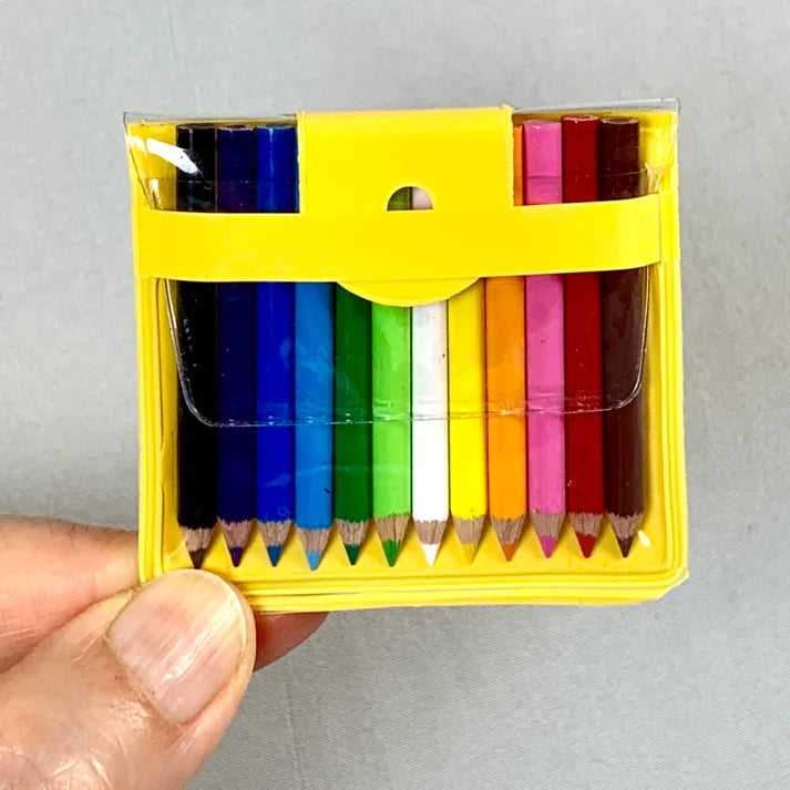 Assorted Mini Pencils in Pouch