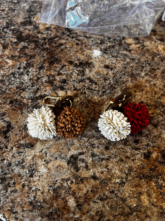 Pom Pom Keychain