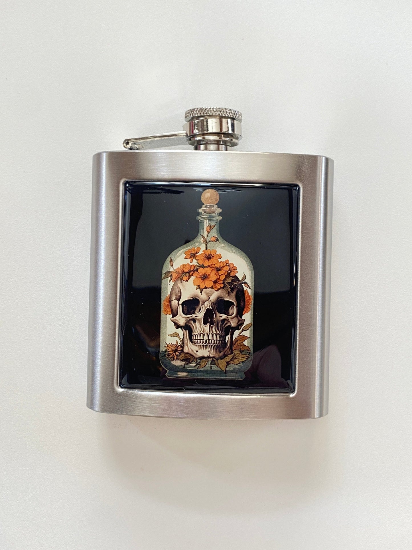 Large Stainless Steel Hip Flask