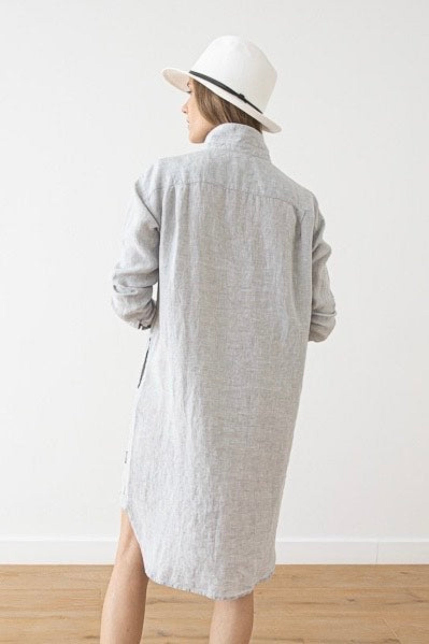 Linen Shirt Dress | Paula