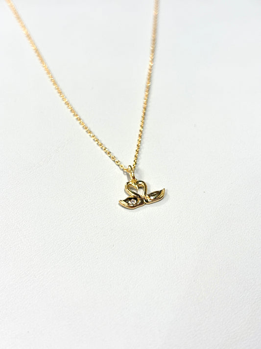 Swan Love Necklace