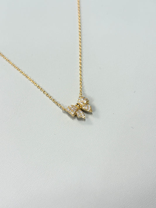 Pretty Little Bow Necklace