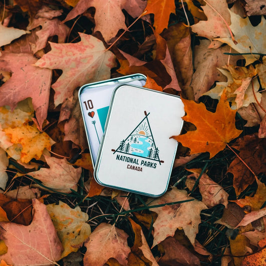 Canada National Parks Waterproof Playing Cards & Tin Box