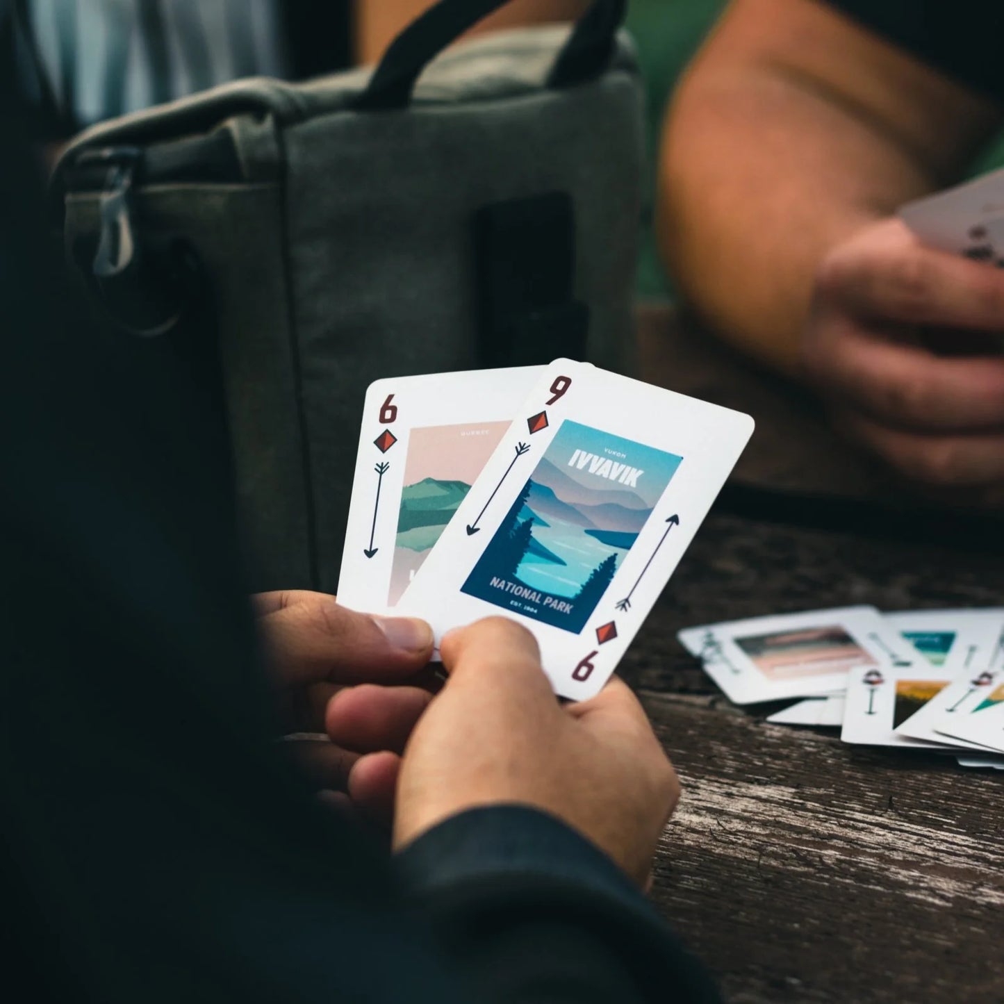 Canada National Parks Waterproof Playing Cards & Tin Box