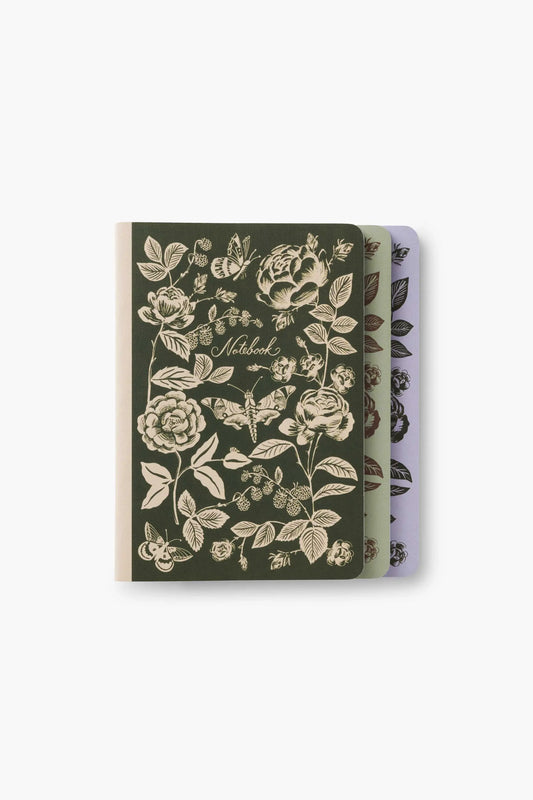 Stitched Notebook Set | English Rose