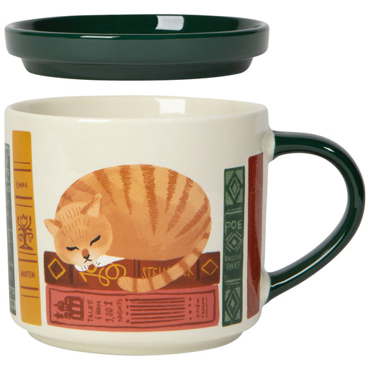 Book Club Lidded Mug