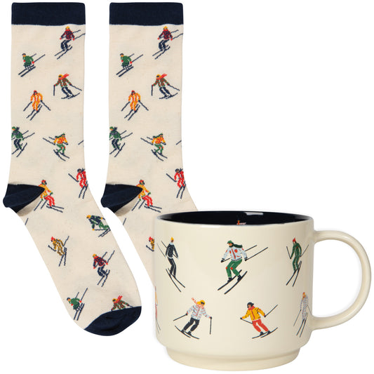 Ski Ya Later Sip & Sox | Set of Two