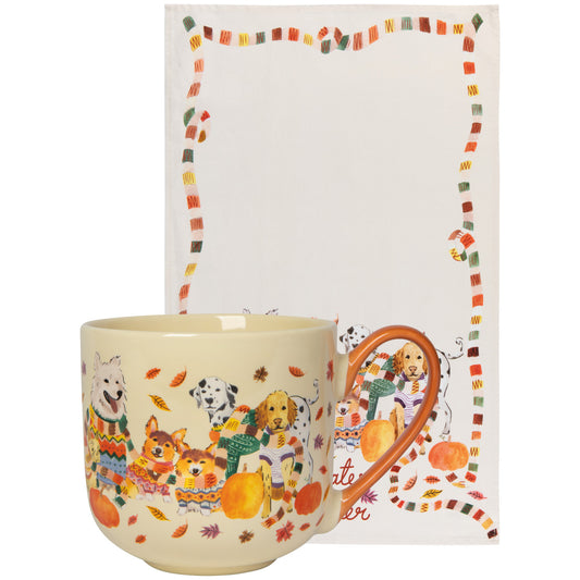 Sweater Weather | Mug & Tea Towel Set