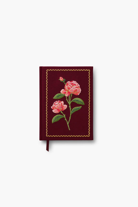 Embroidered Journal | Roses