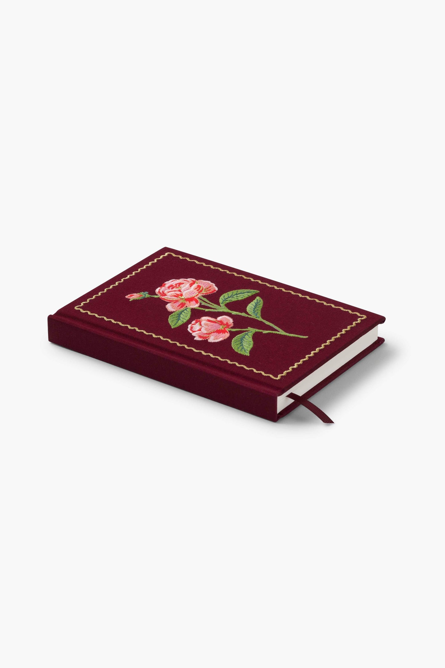 Embroidered Journal | Roses