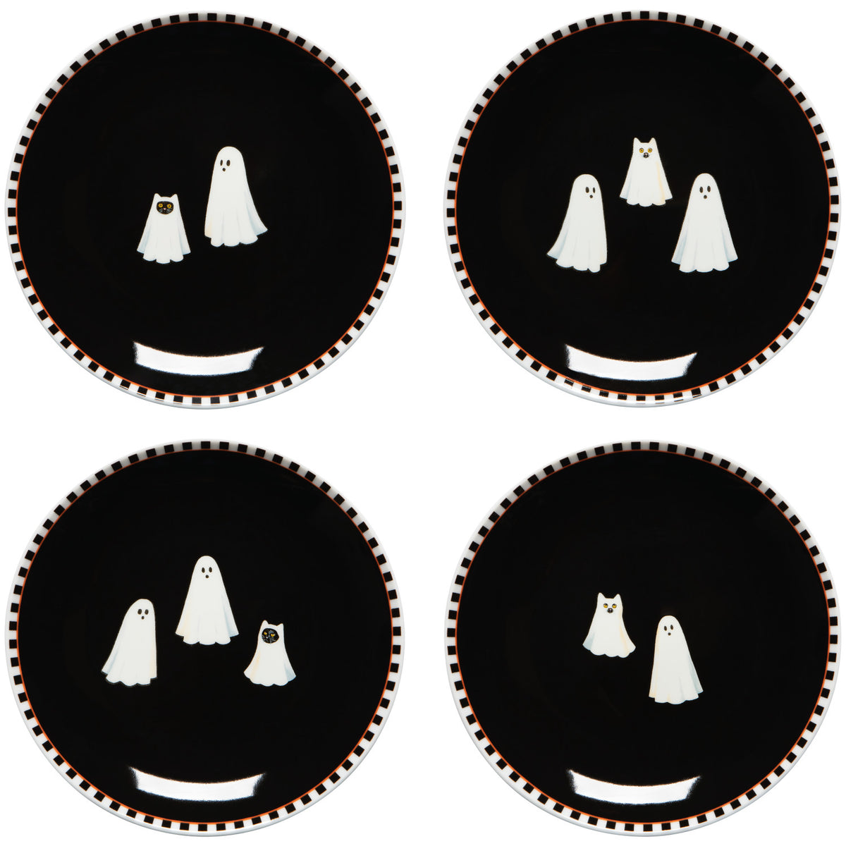 Kindred Spirits Halloween Appetizer Plates