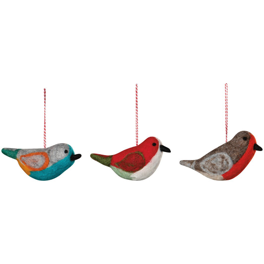 Felt Bird Ornament