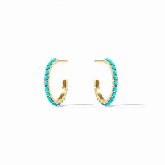 Juliet Hoop Turquoise