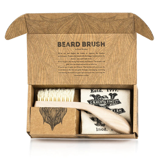 Kent Wooden Beard Brush
