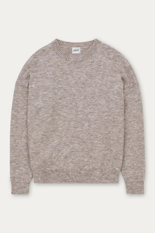 Brushed Knit Crew