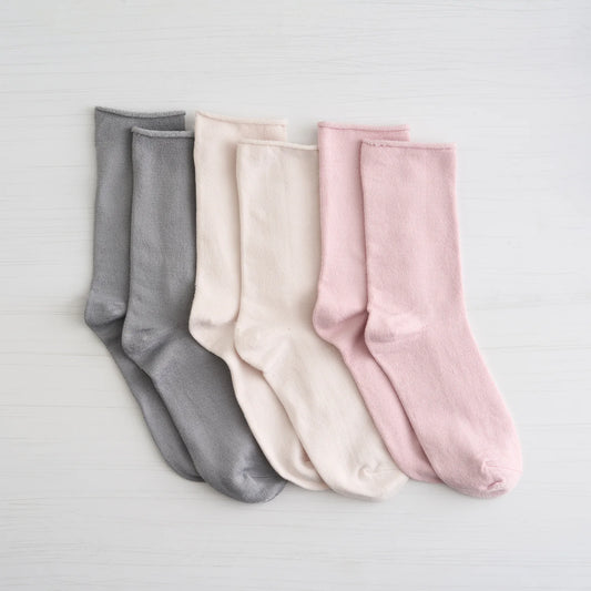 Womens Recycled Powder Crew Sock - 3PK1