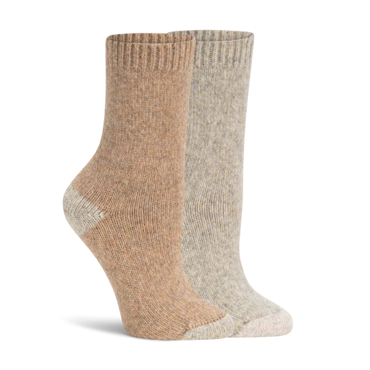 Sweater Knit Crew Socks - 2PK