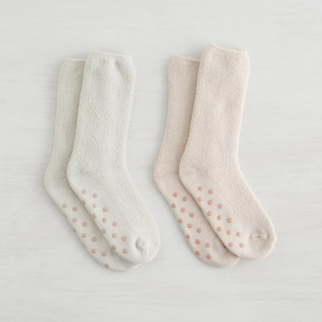 2 PK Womens Full Terry Sponge Crew Sock