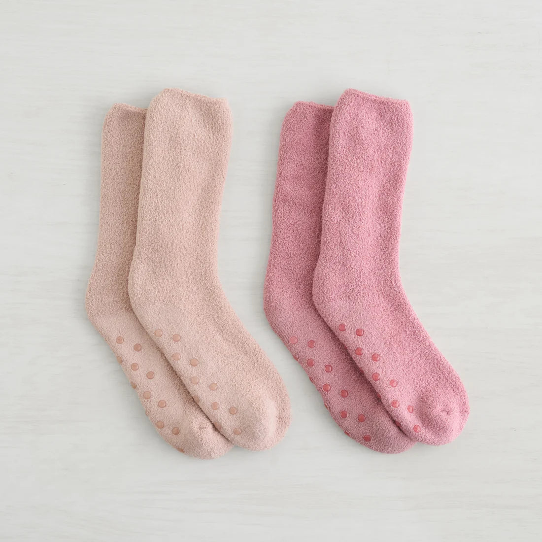 2 PK Womens Full Terry Sponge Crew Sock