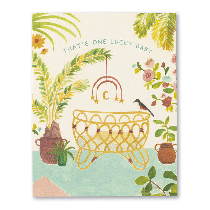 That's One Lucky Baby... Baby Card