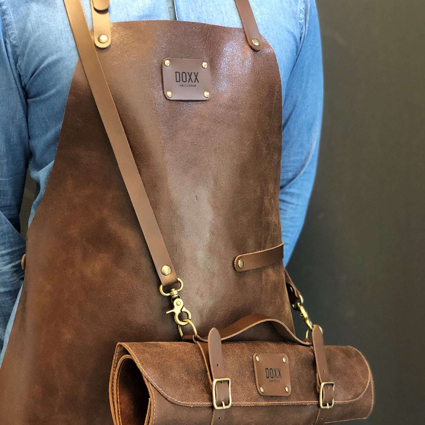 Leather Apron - Dark Brown