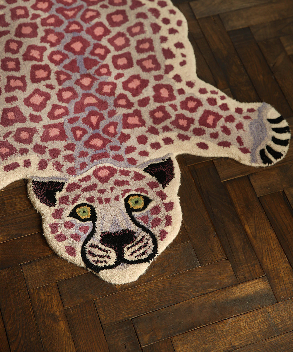 Lilly Leopard Rug Small