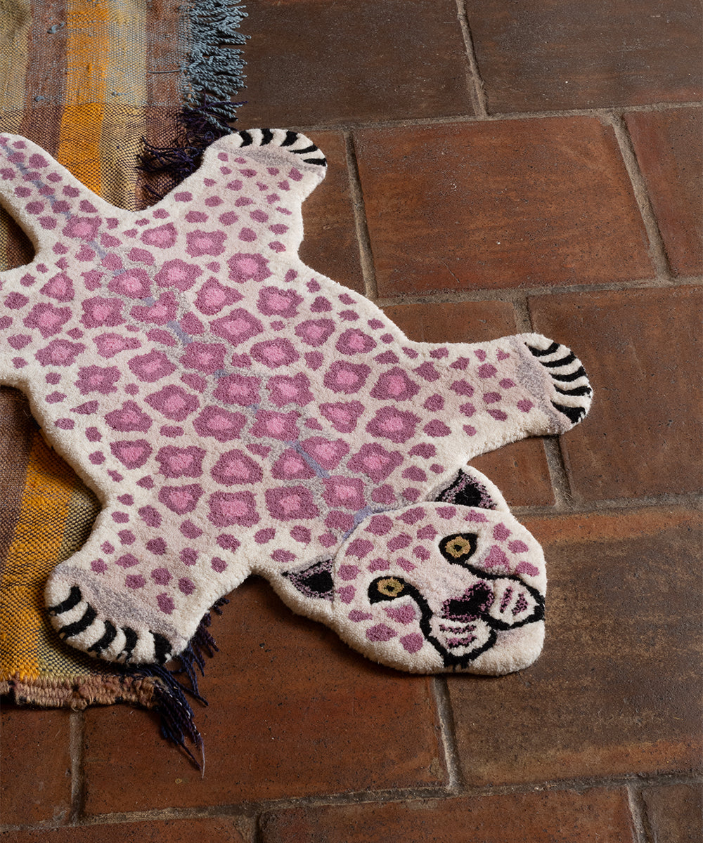 Lilly Leopard Rug Small