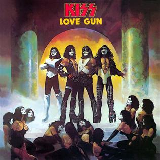 KISS 'Love Gun' Album Coaster