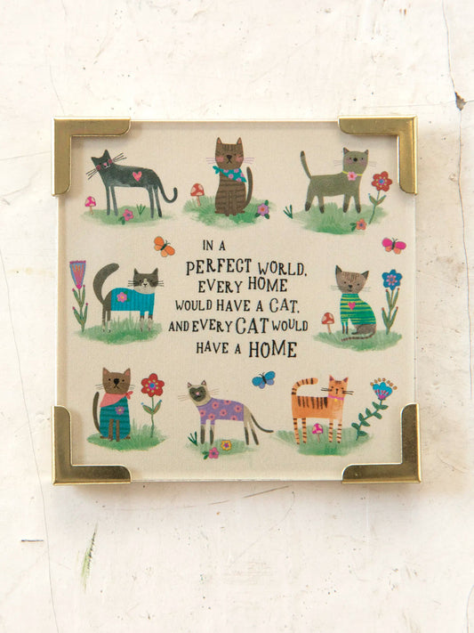 Corner Magnet -  
Every Cat Has A Home