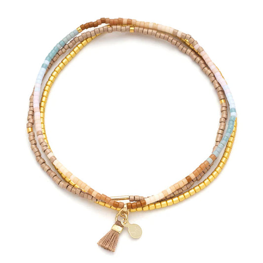 Tonal Chromacolor Miyuki Bracelet Trio