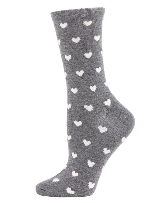 Hearts Ladies Cashmere Crew