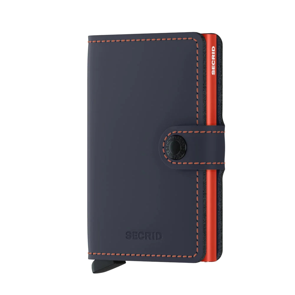 Miniwallet | Matte Nightblue & Orange