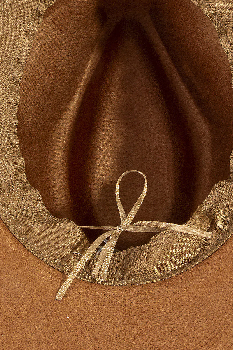Western Cowboy Hat With Braided Turquoise Band